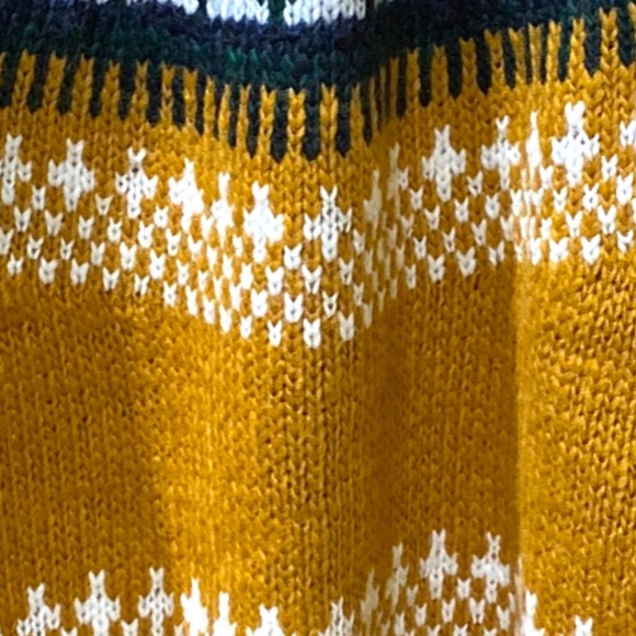 Lucky Brand Wool Blend Bold Fair Isle Sweater - Picture 7 of 16